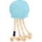 Show in main carousel: ZippyPaws EcoZippy Suede & Rope Buddies Jellyfish Dog Plush Toy, Blue slide 2 of 6