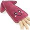 Show in main carousel: ZippyPaws EcoZippy Suede & Rope Buddies Squid Dog Plush Toy, Purple slide 5 of 6