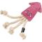Show in main carousel: ZippyPaws EcoZippy Suede & Rope Buddies Squid Dog Plush Toy, Purple slide 3 of 6