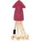 Show in main carousel: ZippyPaws EcoZippy Suede & Rope Buddies Squid Dog Plush Toy, Purple slide 2 of 6