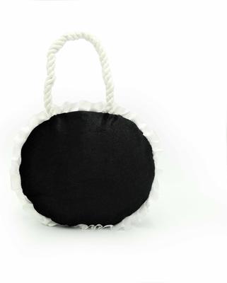 Show full view: ZippyPaws "I Do Too" Wedding Sign Dog Plush Toy, White/Black slide 2 of 4