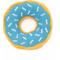 Show in main carousel: ZippyPaws Jumbo Donutz Dog Toy, Blueberry slide 1 of 3