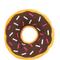 Show in main carousel: ZippyPaws Jumbo Donutz Dog Toy, Chocolate slide 1 of 2