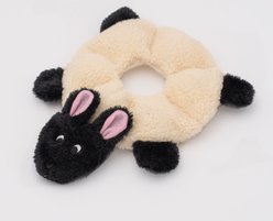 ZippyPaws Loopy Sheep Plush Dog Toy