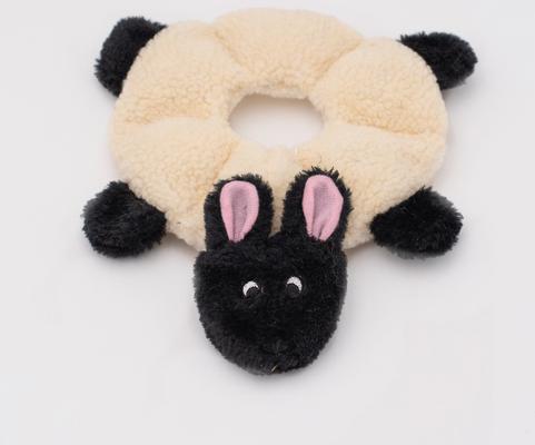 Show full view: ZippyPaws Loopy Sheep Plush Dog Toy slide 2 of 3