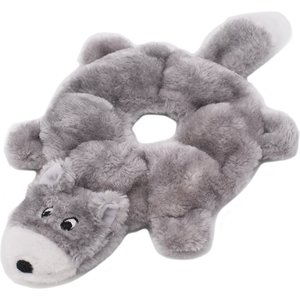 ZippyPaws Loopy Wolf Plush Dog Toy