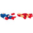 Show in main carousel: ZippyPaws Marvel Captain America & Iron Man Dog Plush Toy, Red/Blue, 2 count slide 4 of 6
