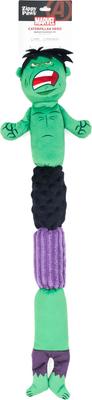 Show full view: ZippyPaws Marvel Caterpillar Hero Hulk Dog Plush Toy, Green slide 6 of 7