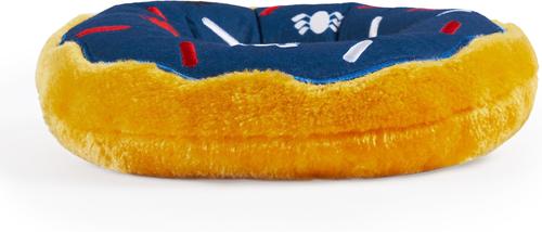 Show full view: ZippyPaws Marvel Jumbo Donutz Spider-Man Dog Plush Toy, Blue slide 4 of 5