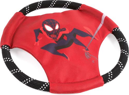 Show full view: ZippyPaws Marvel Rope Gliderz Miles Morales Dog Plush Toy, Red slide 3 of 6