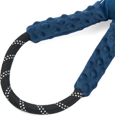 Show full view: ZippyPaws Marvel RopeTugz Black Panther Dog Plush Toy, Blue slide 4 of 5