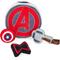 Show in main carousel: ZippyPaws Marvel Zippy Burrow Avengers Icons Dog Plush Toy, Red slide 1 of 5