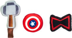 ZippyPaws Marvel Zippy Burrow Avengers Icons Dog Plush Toy, Red slide 2 of 5