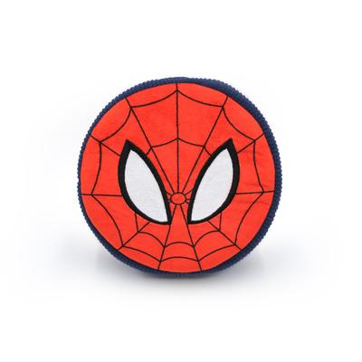 Show full view: ZippyPaws Marvel Zippy Burrow Spider-Man Dog Plush Toy, Red slide 2 of 4