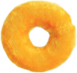 ZippyPaws Mini Donutz Squeaky Plush No Stuffing Dog Toy, Strawberry slide 2 of 2