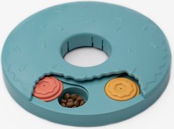 ZippyPaws SmartyPaws Puzzler Donut Slider Dog Toy, Blue