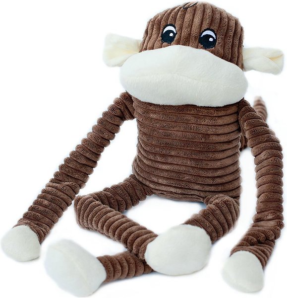 ZippyPaws Spencer Crinkle Monkey Dog Toy
