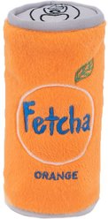 ZippyPaws Squeakie Can Fetcha Plush Dog Toy