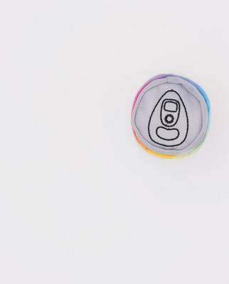 Show full view: ZippyPaws Squeakie Can Le Chien Plush Dog Toy slide 2 of 2