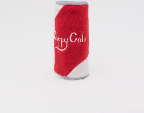 Show full view: ZippyPaws Squeakie Can Zippy Cola Plush Dog Toy slide 2 of 3