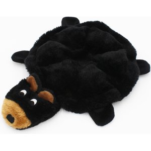 ZippyPaws Squeakie Crawler Bubba the Bear Dog Plush Toy, Brown