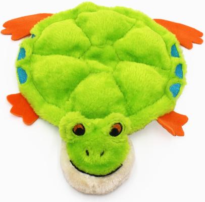 Show full view: ZippyPaws Squeakie Crawler Toby the Tree Frog Dog Plush Toy, Green slide 2 of 4