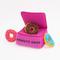 Show in main carousel: ZippyPaws Zippy Burrow Donutz Box Dog Plush Toy, Pink slide 3 of 6