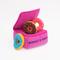 Show in main carousel: ZippyPaws Zippy Burrow Donutz Box Dog Plush Toy, Pink slide 2 of 6
