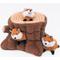 Show in main carousel: ZippyPaws Zippy Burrow Fox Stump Plush Dog Toy slide 2 of 3