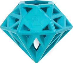 ZippyPaws ZippyTuff Diamond Gem Dog Toy, Teal
