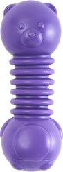 ZippyPaws ZippyTuff+ Jigglerz Bear Dog Toy, Purple