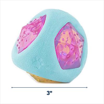 Show full view: ZippyPaws ZippyTuff Light Up LED Ball Dog Toy slide 3 of 4