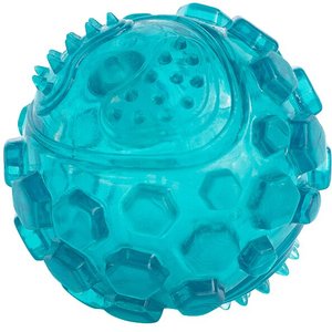 ZippyPaws ZippyTuff Squeaker Ball Dog Toy, Teal, Large