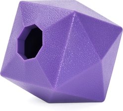 ZippyPaws ZippyTuff+ Treat Ball Dog Toy, Purple