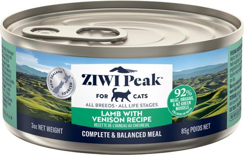 ZIWI Peak Adult High-Protein Lamb with Venison Recipe Wet Cat Food