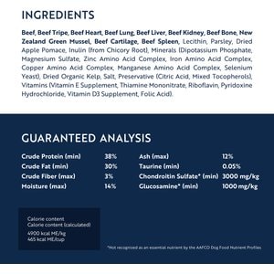 ZIWI Peak Beef Grain-Free Air-Dried Dog Food, 35.2-oz bag