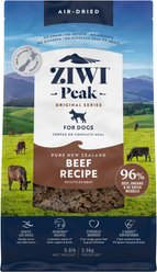 ZIWI Peak Beef Grain-Free Air-Dried Dog Food, 88-oz bag