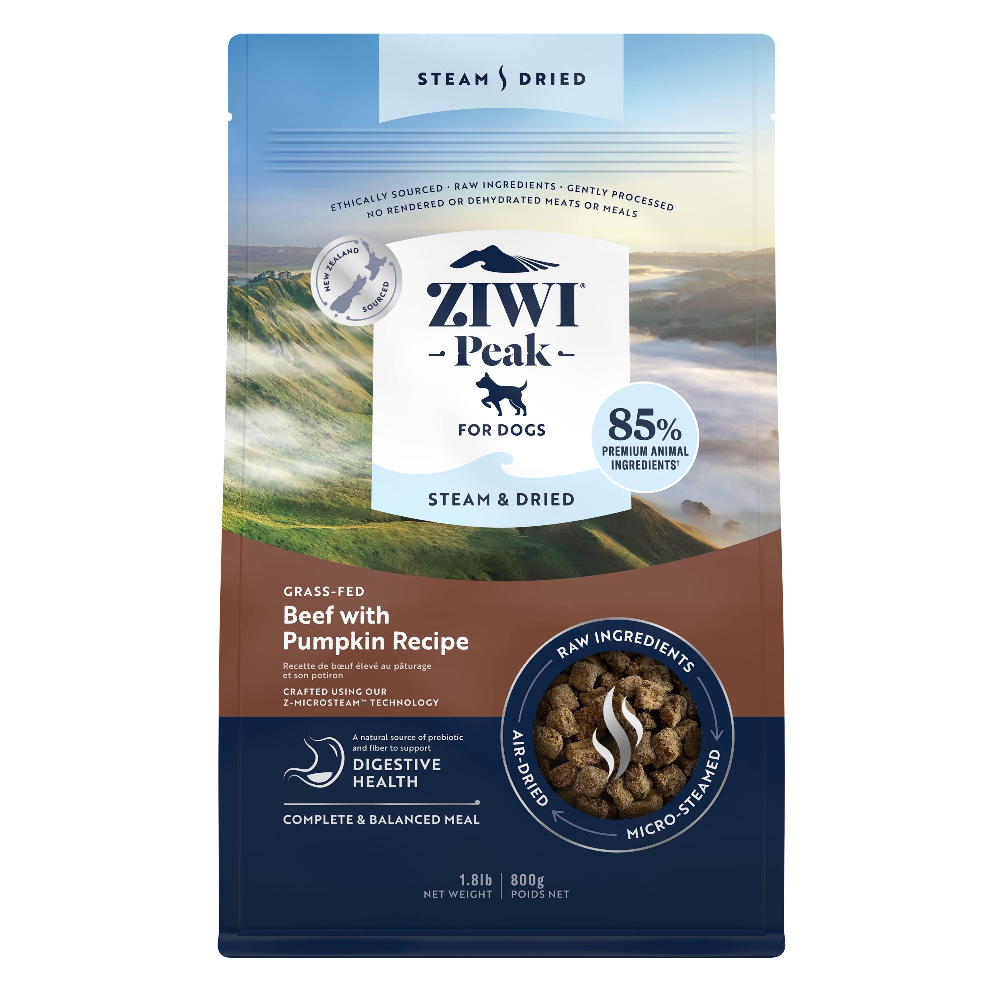 Product Reviews for ZIWI Peak Beef with Pumpkin Recipe Steam