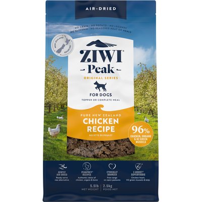 ZIWI ZIWI Peak Chicken Grain-Free Air-Dried Dog Food, 88-oz bag