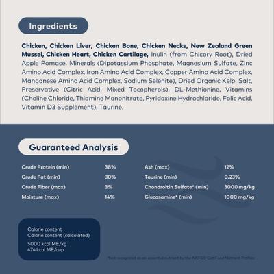 Show full view: ZIWI Peak Chicken Recipe Air-Dried Cat Food, 35.2-oz bag + Chicken with Whole Mackerel Recipe Steam & Dried Cat Food, 28.8-oz bag slide 4 of 9