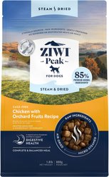 ZIWI Peak Chicken with Orchard Fruits Recipe Steam & Dried Dog Food, 28.8-oz bag