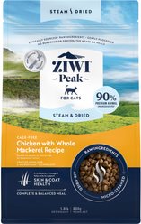 ZIWI Peak Chicken with Whole Mackerel Recipe Steam & Dried Cat Food, 28.8-oz bag