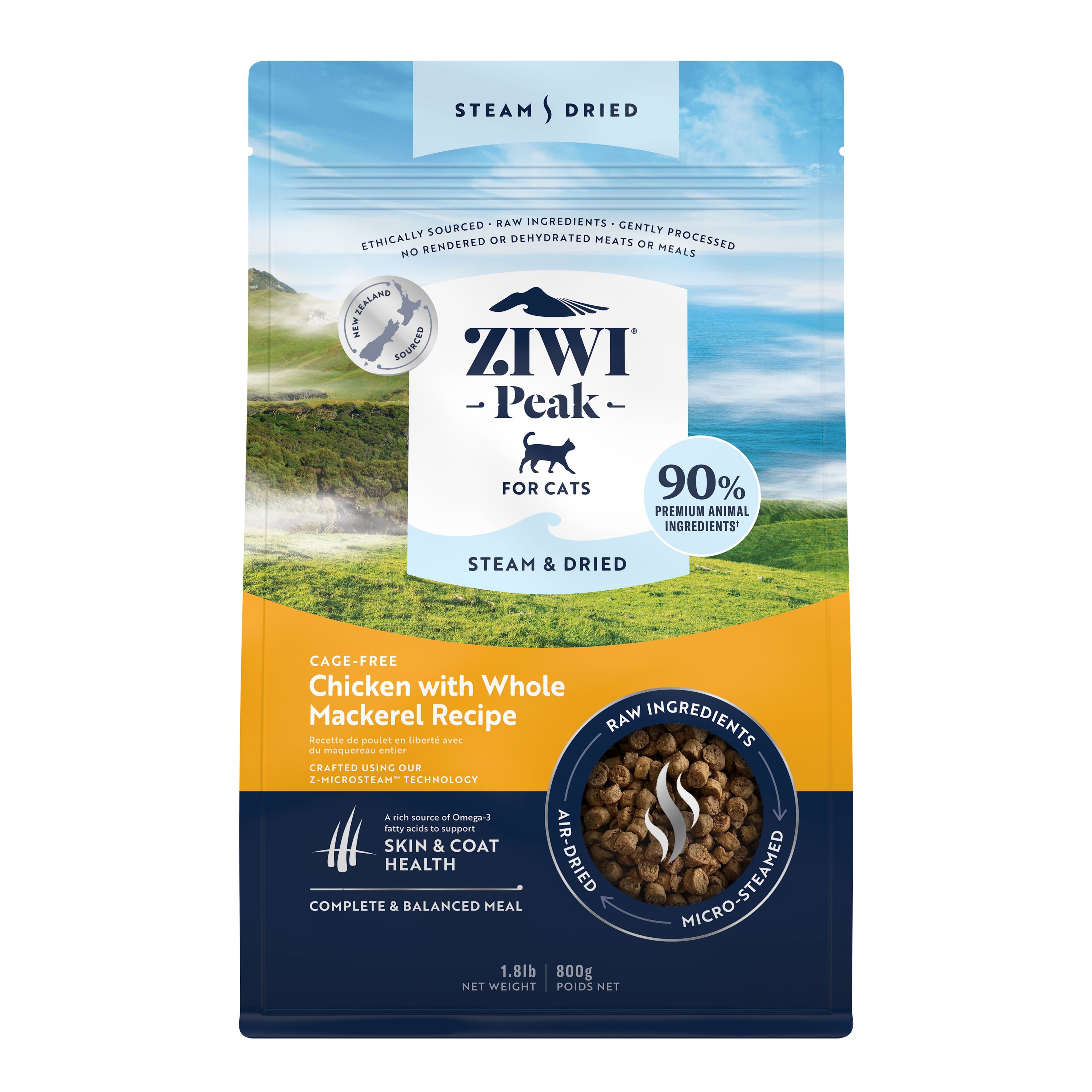 Questions and Answers about ZIWI Peak Chicken with Whole Mackerel