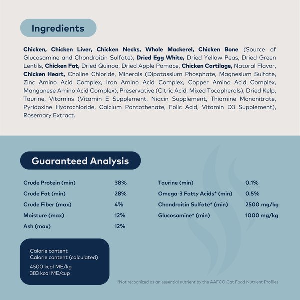 Show full view: ZIWI Peak Chicken with Whole Mackerel Recipe Steam & Dried Cat Food, 28.8-oz bag slide 5 of 13