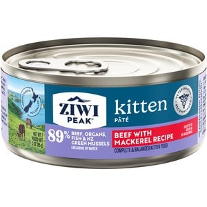 ZIWI Peak Kitten High-Protein Beef with Mackerel Recipe Wet Cat