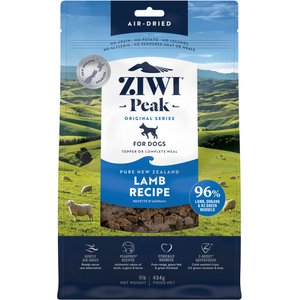 ZIWI Peak Lamb Grain-Free Air-Dried Dog Food, 16-oz bag