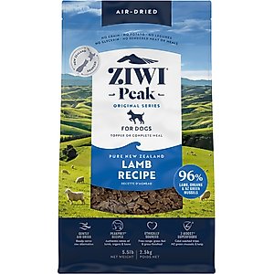 ZIWI Peak Lamb Grain-Free Air-Dried Dog Food, 88-oz bag