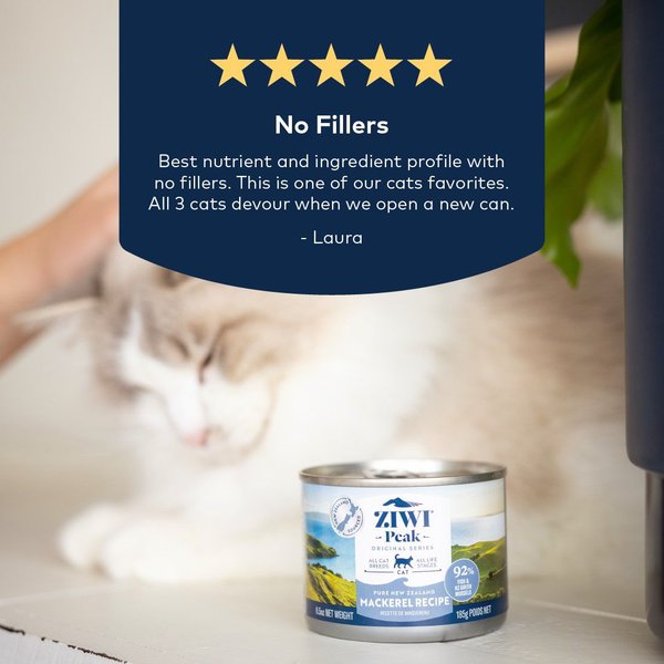 ZIWI Peak Hoki Recipe Canned Cat Food