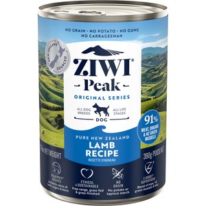 ZIWI Peak Lamb Recipe Canned Dog Food, 13.75-oz, case of 12