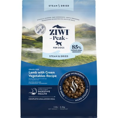 ZIWI ZIWI Peak Lamb with Green Vegetables Recipe Steam & Dried Dog Food, 113.6-oz bag